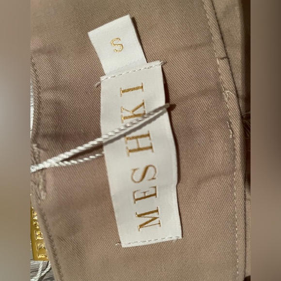 Meshki ziporra stone-tan cargo pants with zipper pockets and elastic ankles - Picture 4 of 7